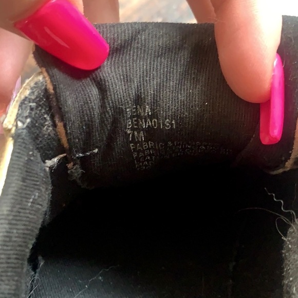 STEVE MADDEN Womens Cliff Animal Sneaker, size 7 - Picture 6 of 7